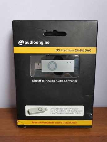 Audioengine D3 Premium 24 Bit USB DAC and Headphone Amplifier
