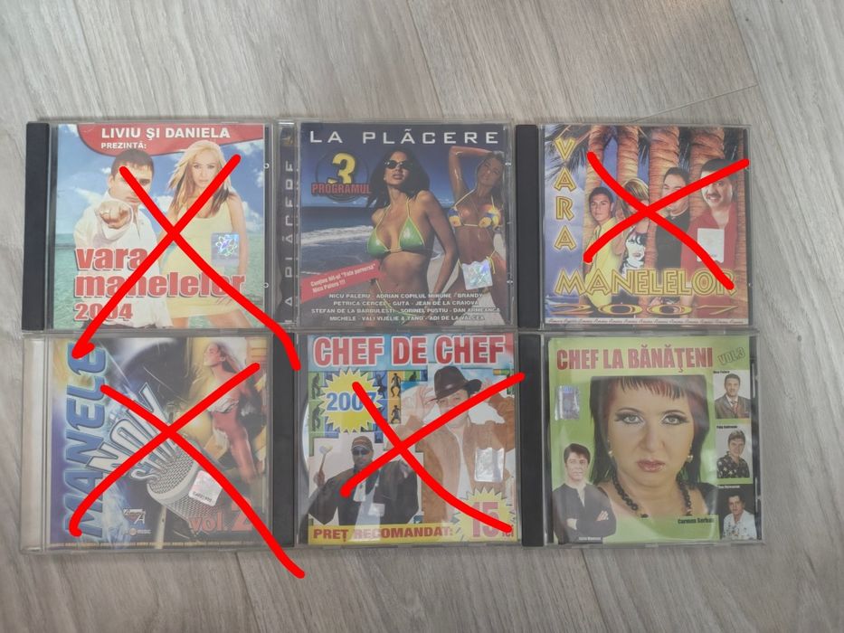Vand cd uri cu manele