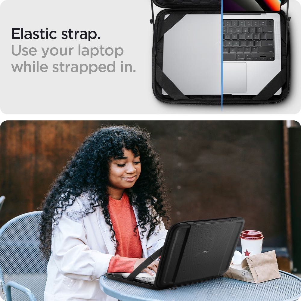 Spigen Rugged Armor Pro-удароустойчивкалъф за MacBook Pro Retina 16
