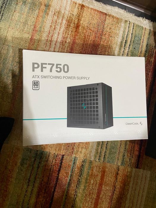 Блок питания Deepcool PF750, 750W, 80+ — почти новый