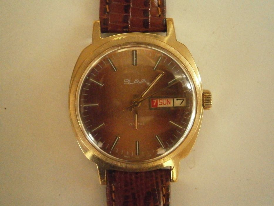 SLAVA, ръчно навиване, cal. 2428, made in USSR, case 37mm, TOP!