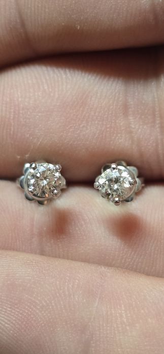 Cercei 18k diamante 0.76 ct vvs