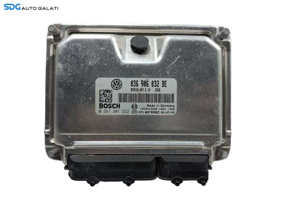 ECU Calculator Motor Volkswagen Golf 5 1.4 BCA Benzina 2004 - 2008 Cod 036906032BE 0261201232 [L7024] [L7025]