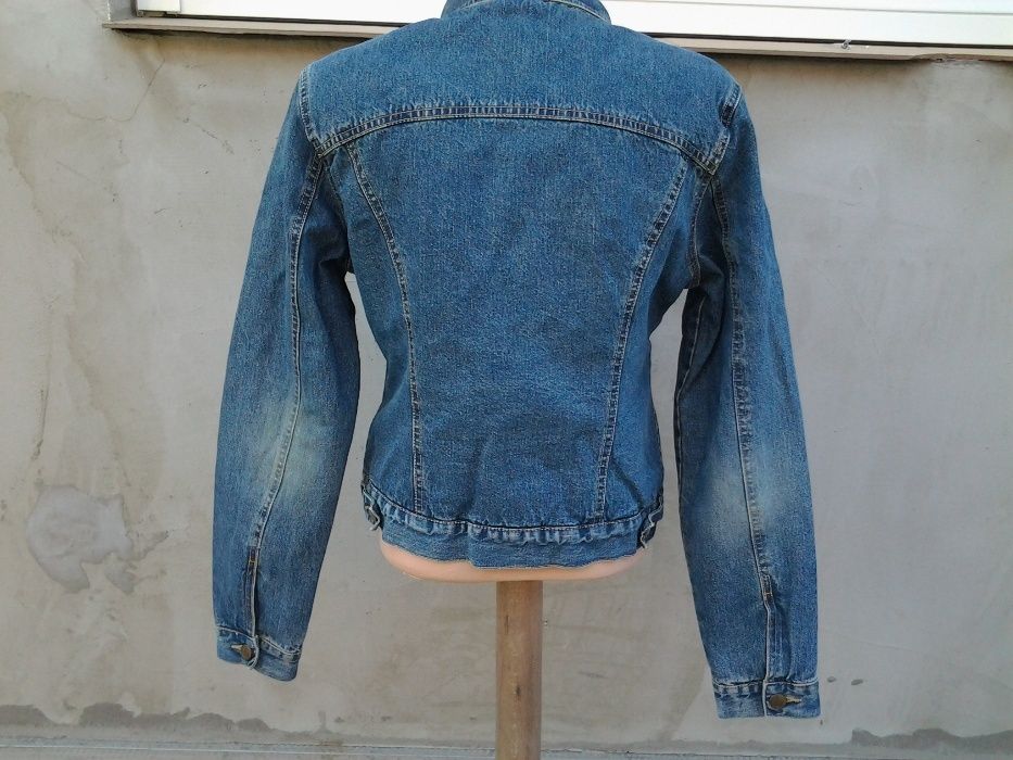ICHI | geaca jeans imblanita | mar. 42 | L