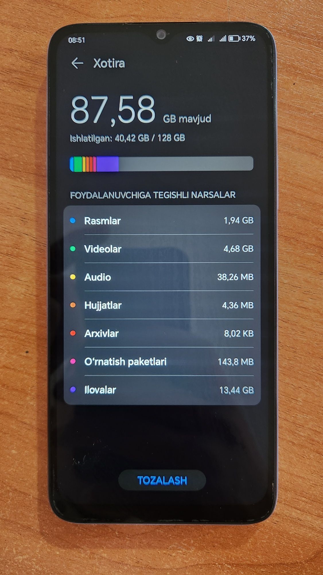 Honor X6A holati yaxshi