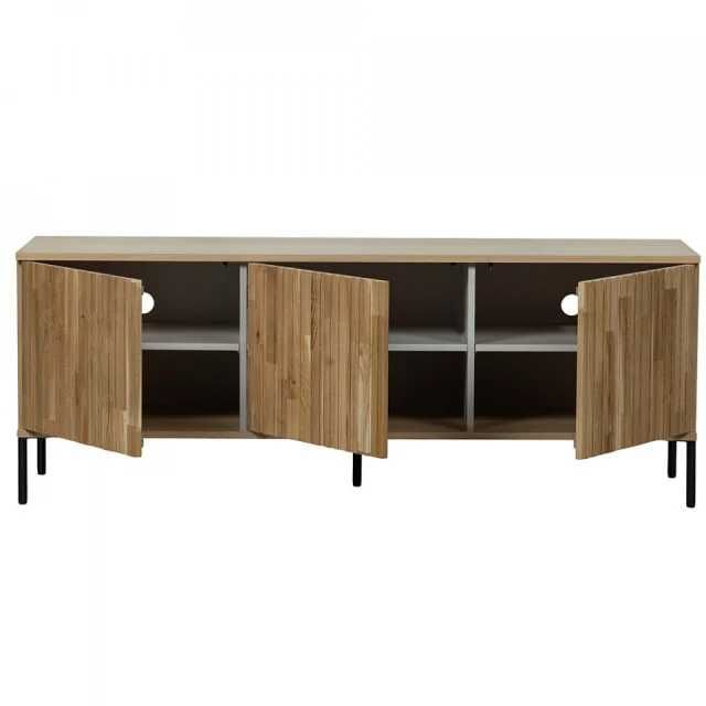 Comoda TV 150 cm din lemn de stejar