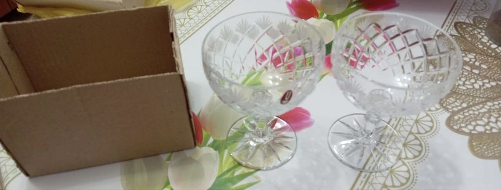 Продам хрустальные креманки
