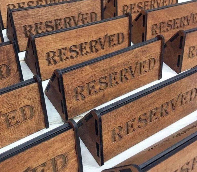 Резервы на заказ