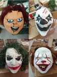 Masti Horror 1:1 Carnaval/Halloween, pentru Adulti