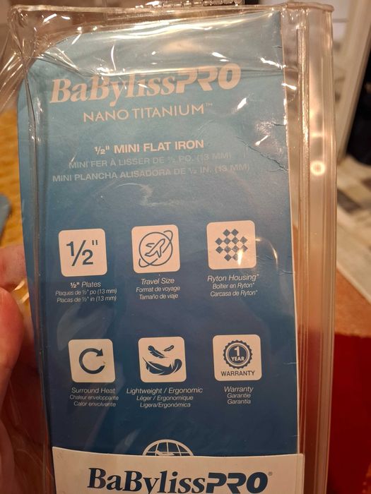 Babyliss Pro mini преса за коса