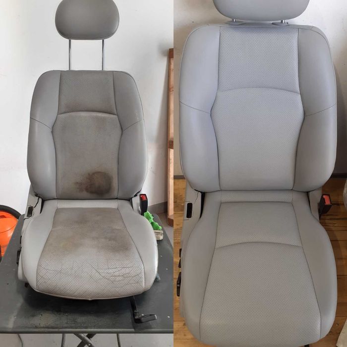 Vopsim piele scaun, bancheta, volan, cotiera, usii