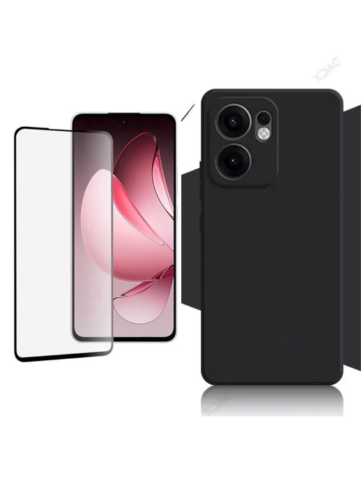 OPPO A40/A60/A80 - Husa X Level Interior Fin si Folie Sticla Full