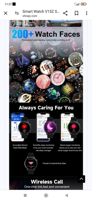 Smart watch v15z