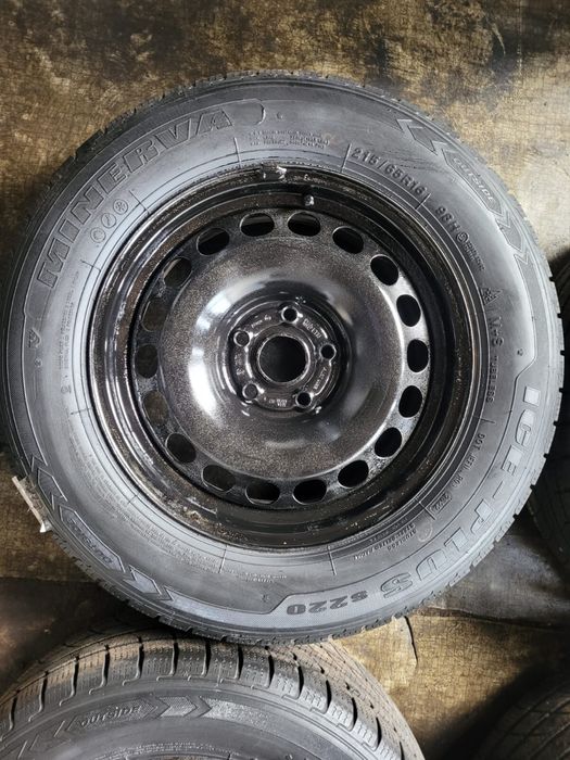 Jante tabla 5x112 VW TIGUAN R16 Anvelope 215 65 16 M+S