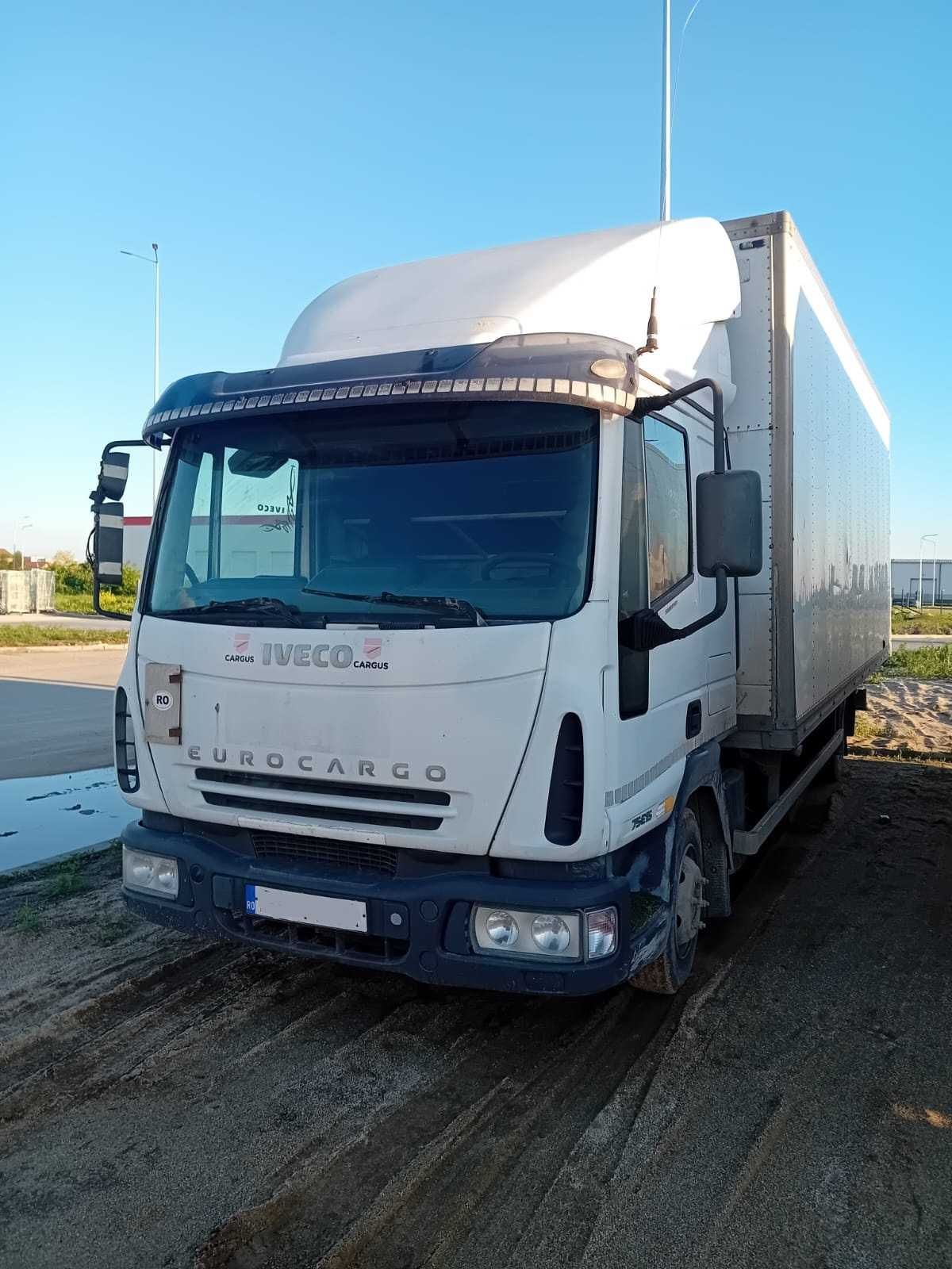 Vând camion iveco eurocargo, 7.5 t, an 2006