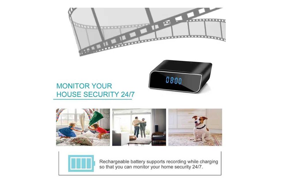 Часовник iUni Plus, С шпионска камера