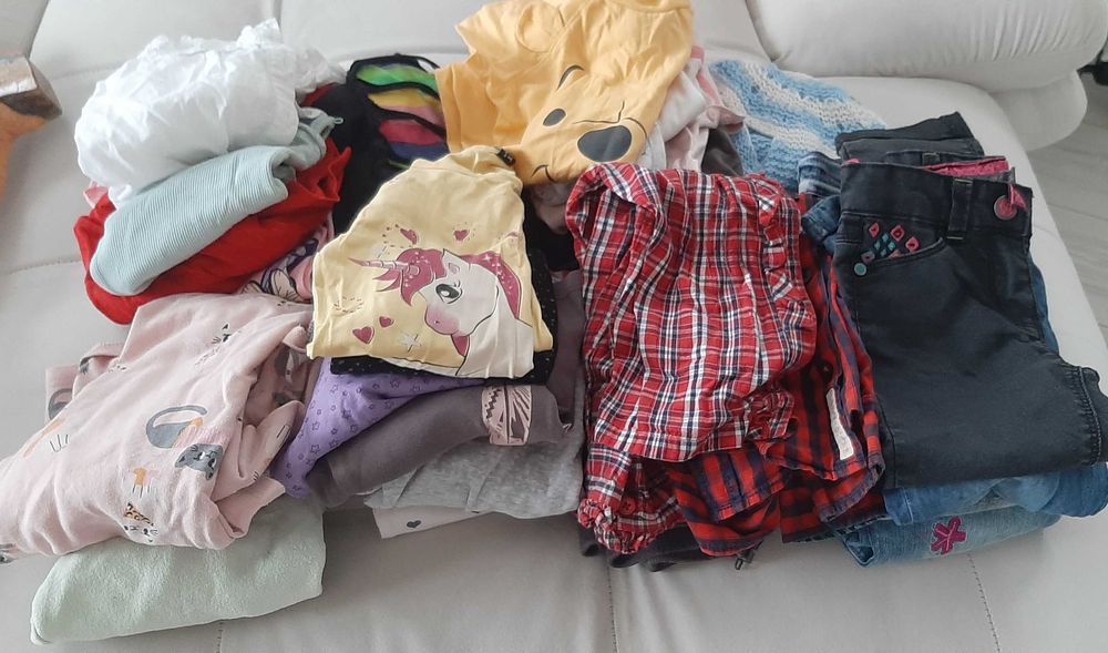 Лот детски дрешки 98-110 см