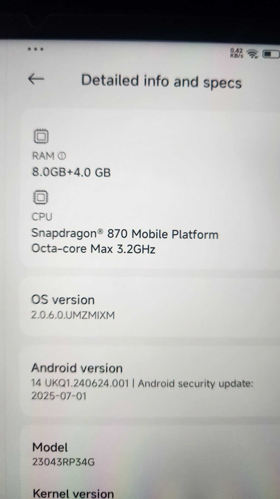 Xiomii Pad 6 Gray  8/256gb