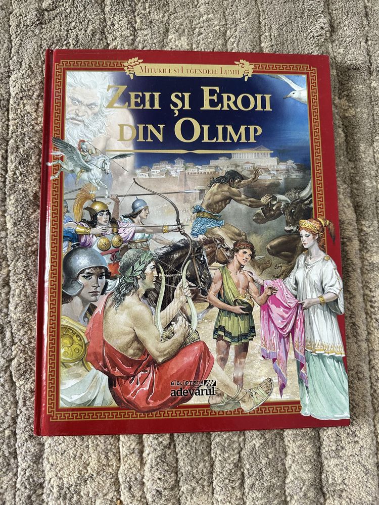 Prima mea enciclopedie,Zeii si Eroii din Olimp,Oceane,Human Body.