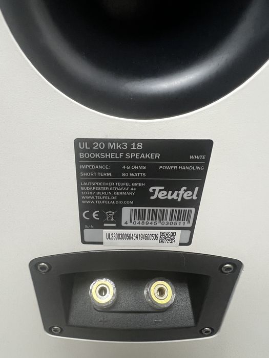 Sisitem Audio Teufel Ultima + Amplificator Denon Avr-x2100w