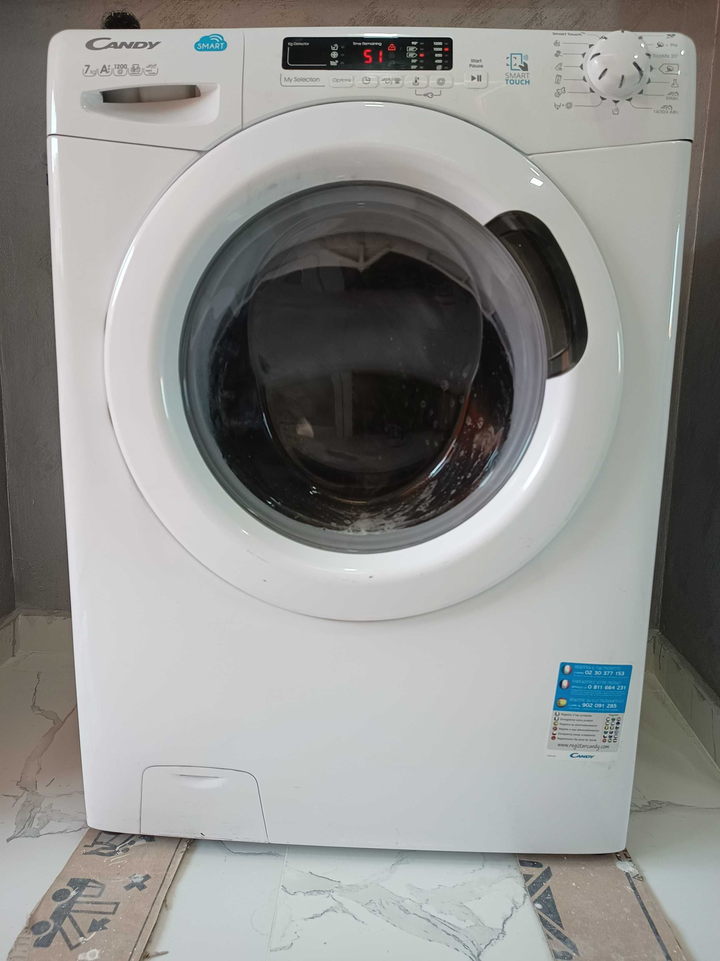 Пералня Candy CS4 1272D3/2-S, 7 кг