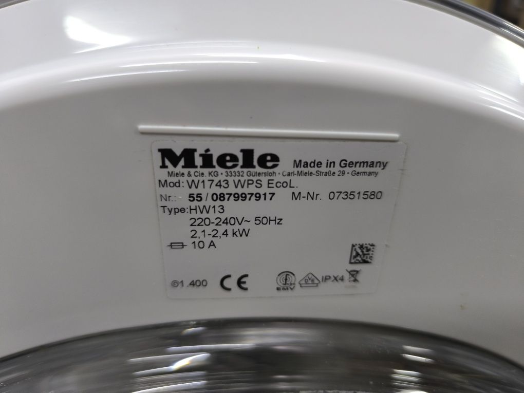 Пералня Miele W 1743 WPS Eco Line - 6кг. 1400об. Клас А+