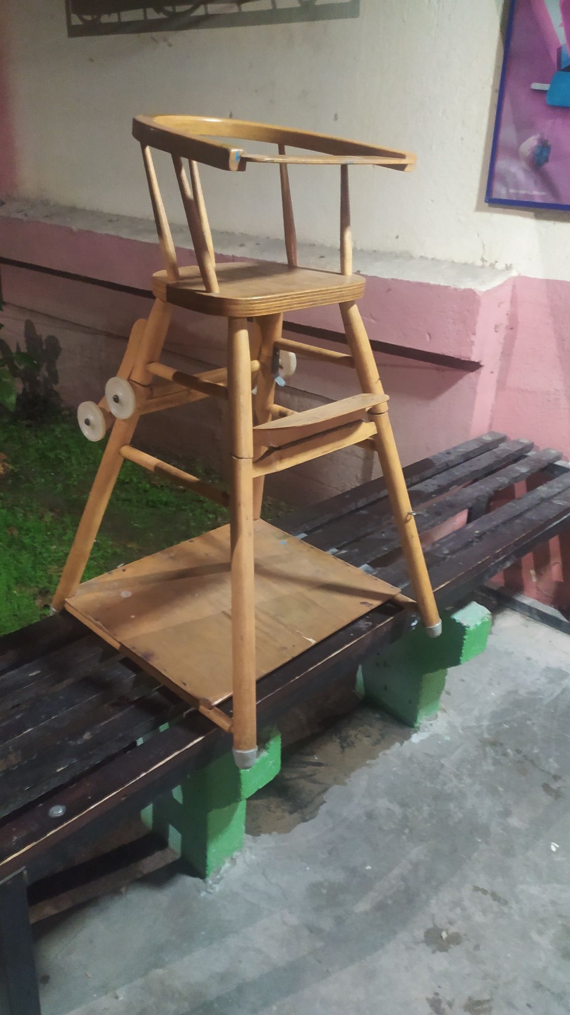 Раскладной детский стульчик