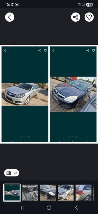 Capota Opel Vectra C Facelift 1.9cdti Piese