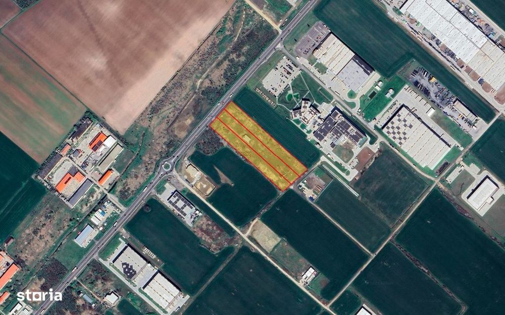 TIMISOARA - GIARMATA, Teren  industrial 3 ha