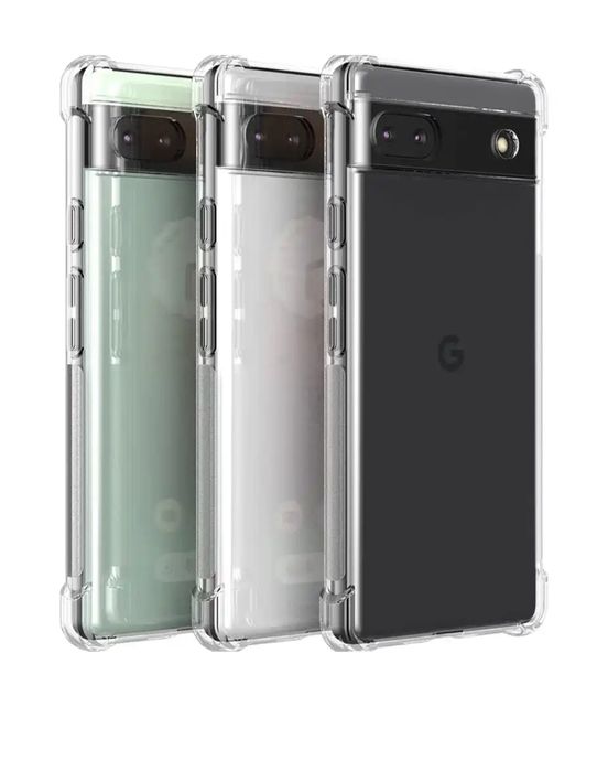 Google Pixel 8 Pro 9 9 10 PRO XL Husa Ramforsata Silicon Transaprenta