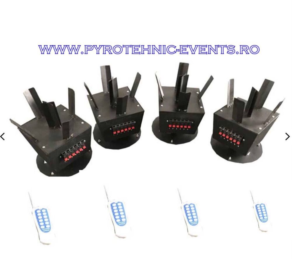 Sistem rotativ declansare artificii wireless