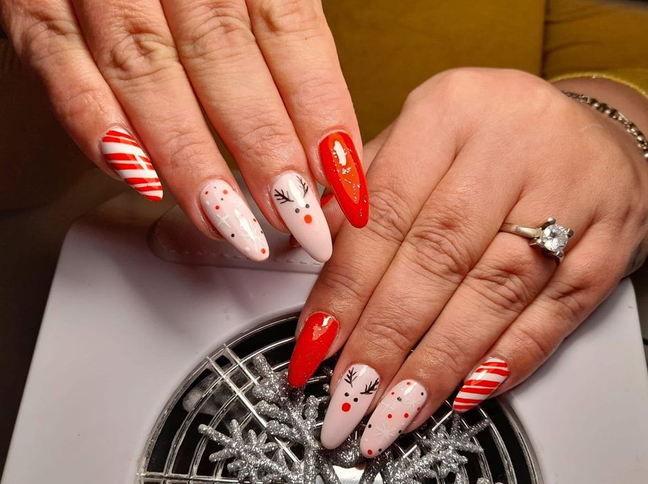 Unghii cu gel sec 3 Buc