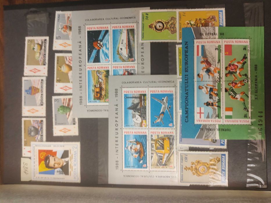Colecție de timbre românești 1988-2000