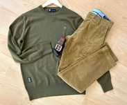 Gstar raw merino мек вълнен пуловер