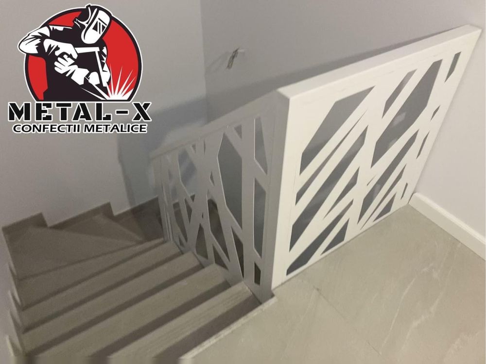 Balustrade metalice moderne, plasma, inox , otel
