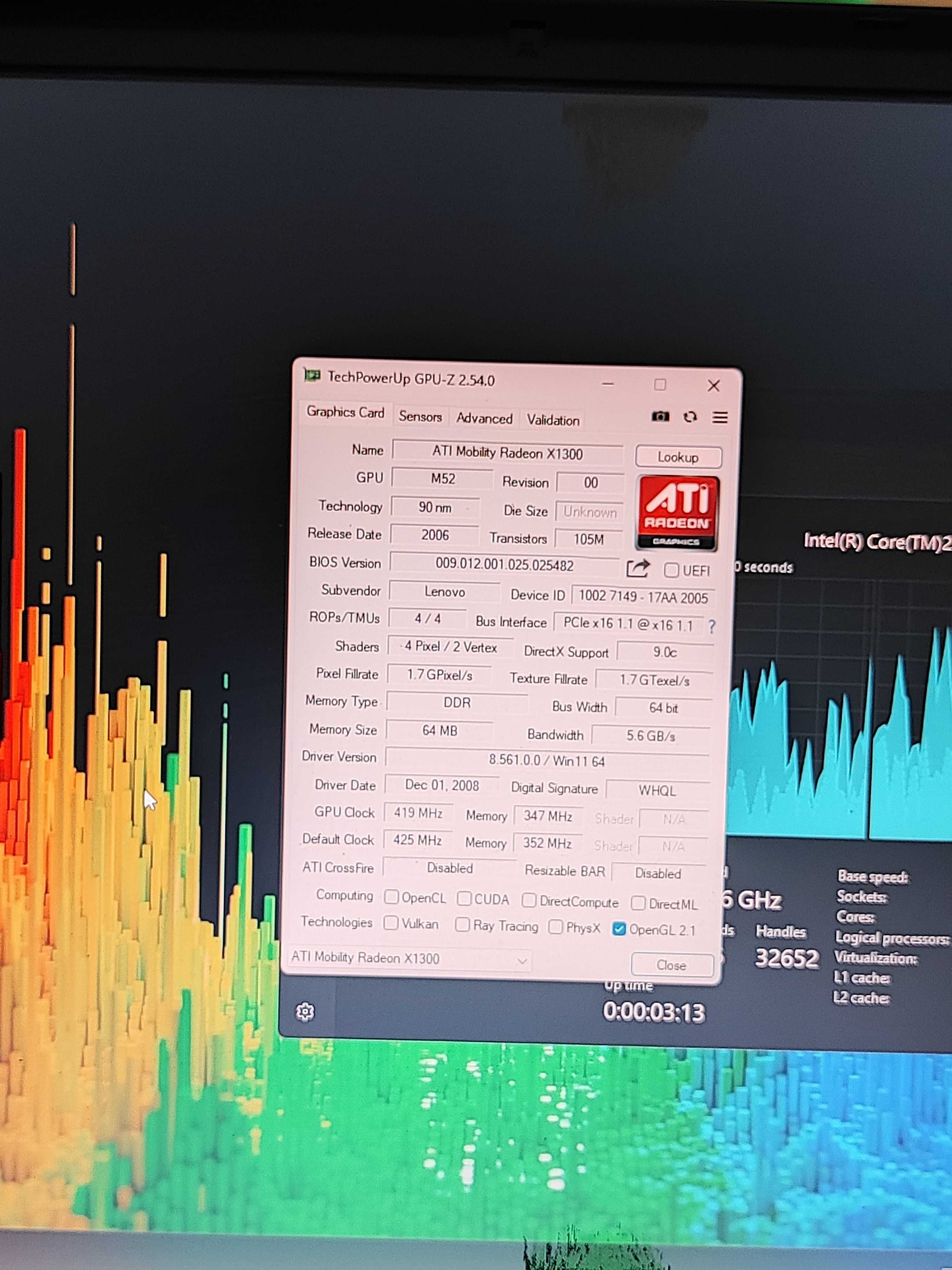 IBM ThinkPad T60 T7200 / 3GB / ATI X1300