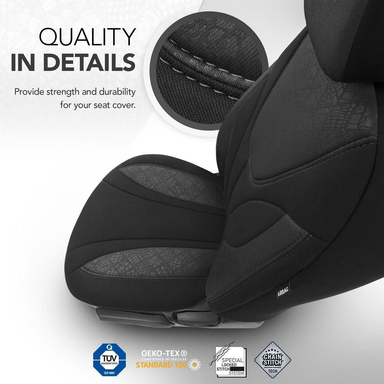 комплект калъфи за седалки amio otom ruby design 1201 ot76900