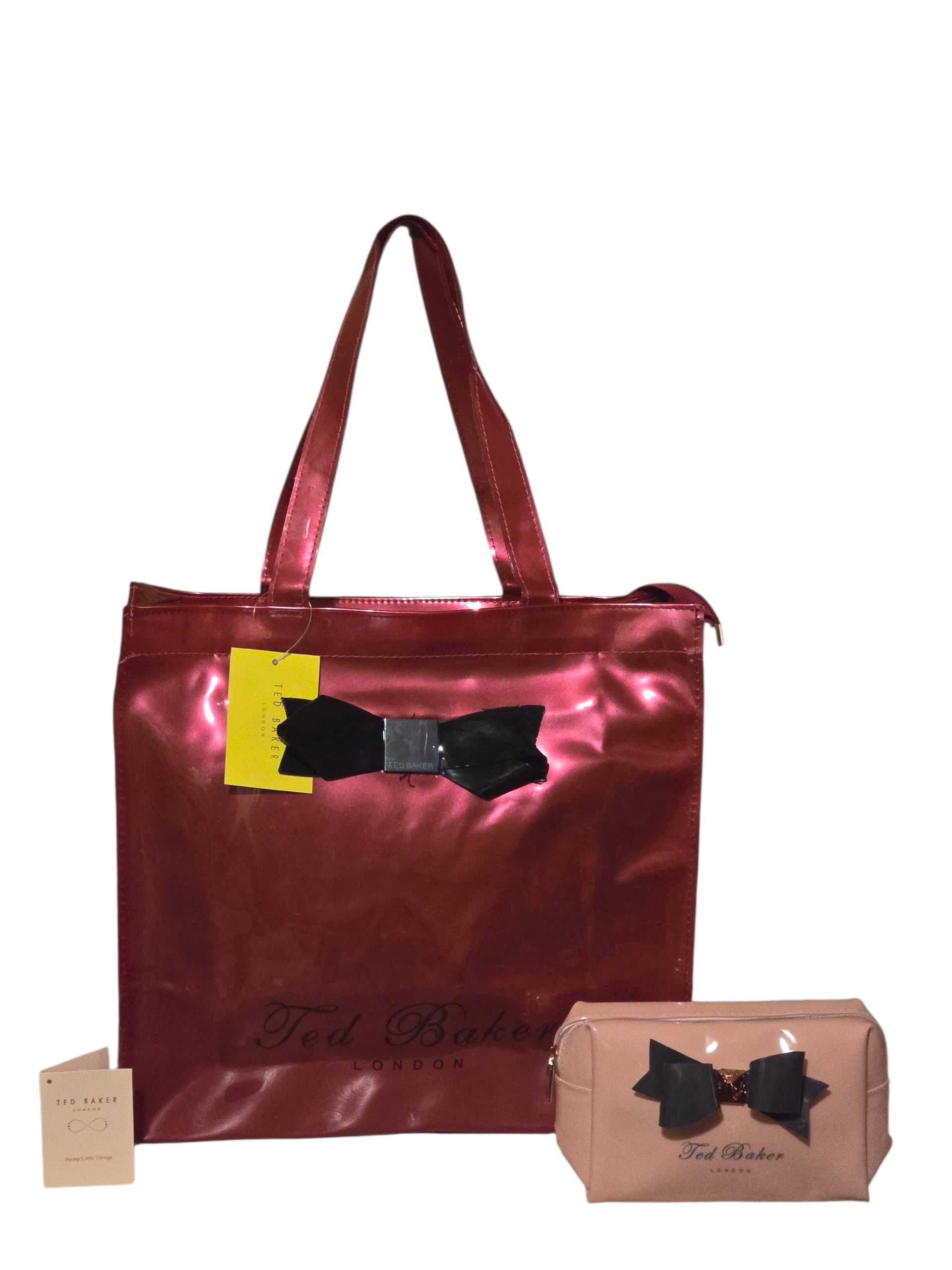 Ted Baker оригинален нов комплект от чанта и несесер