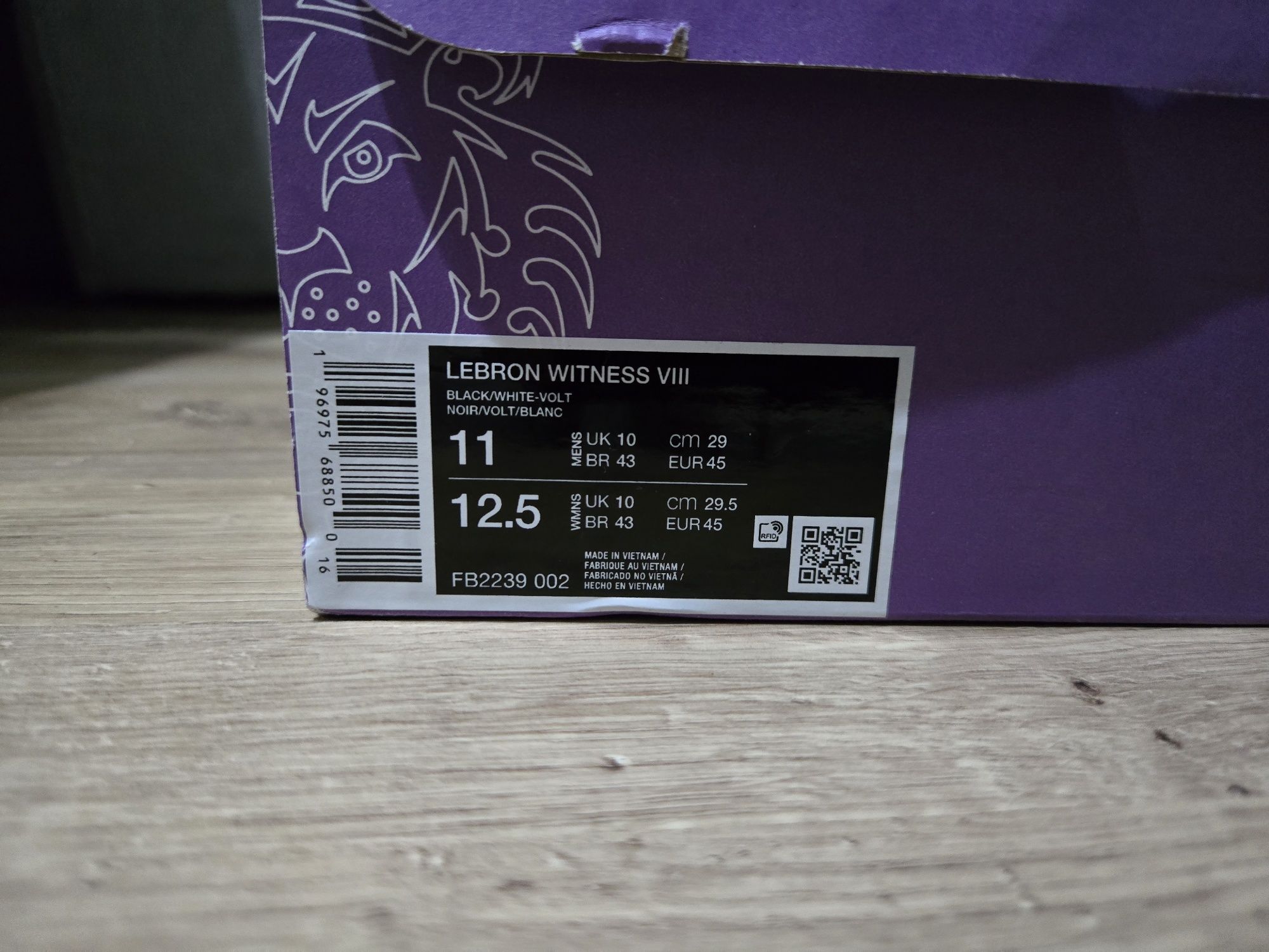 Adidași Nike LeBron Witness VIII