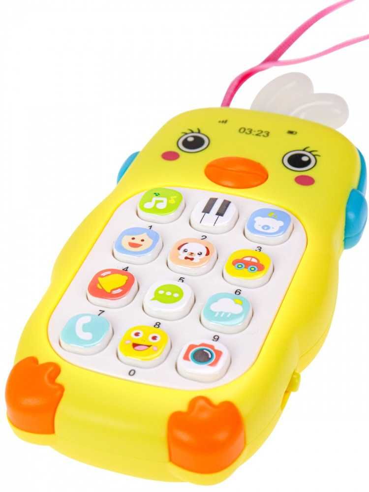 Детский мобильный телефон со светомузыкой
