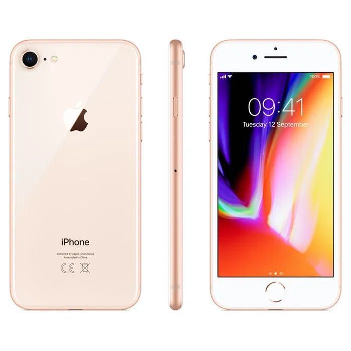 Apple iPhone 8 128GB памет Rose Gold Смартфон като нов (Отключен)