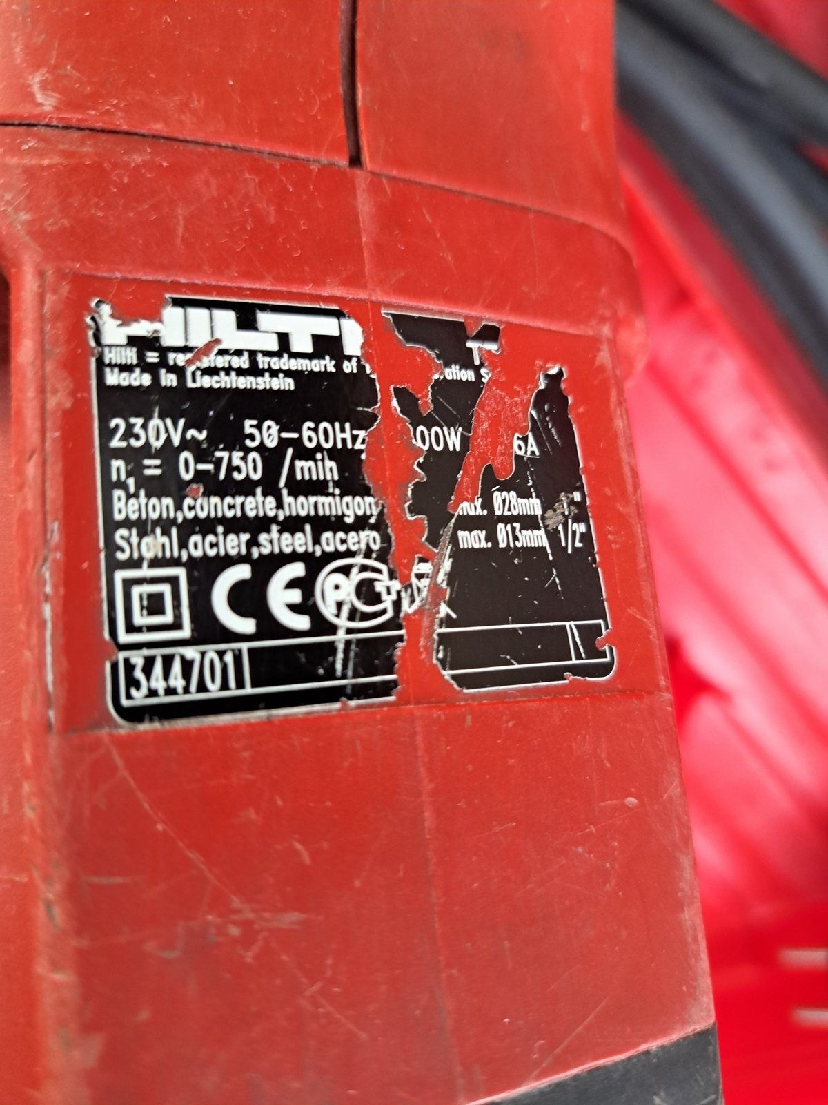 Hilti te 16c  Перфоратор и Къртач