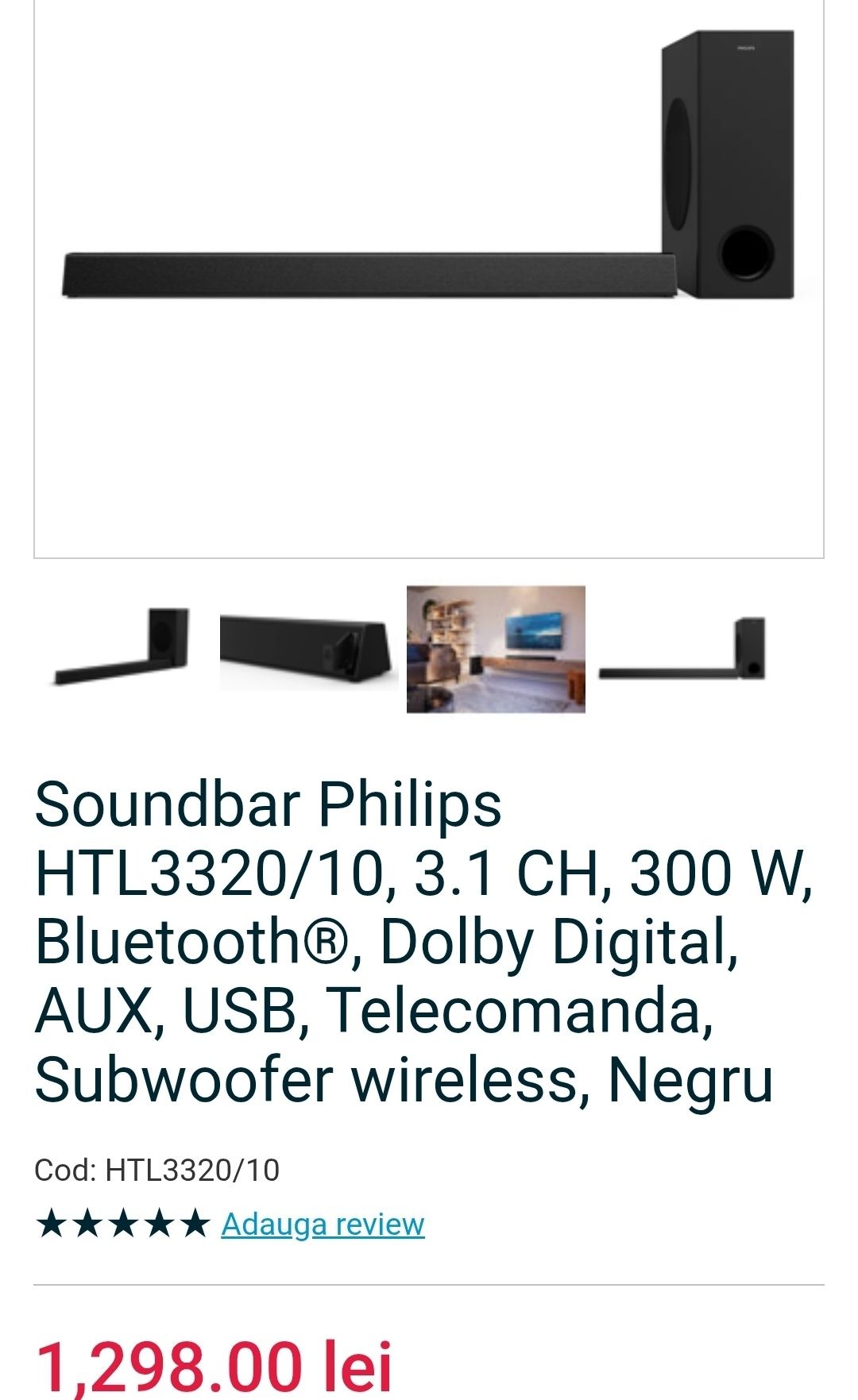 Soundbar Philips