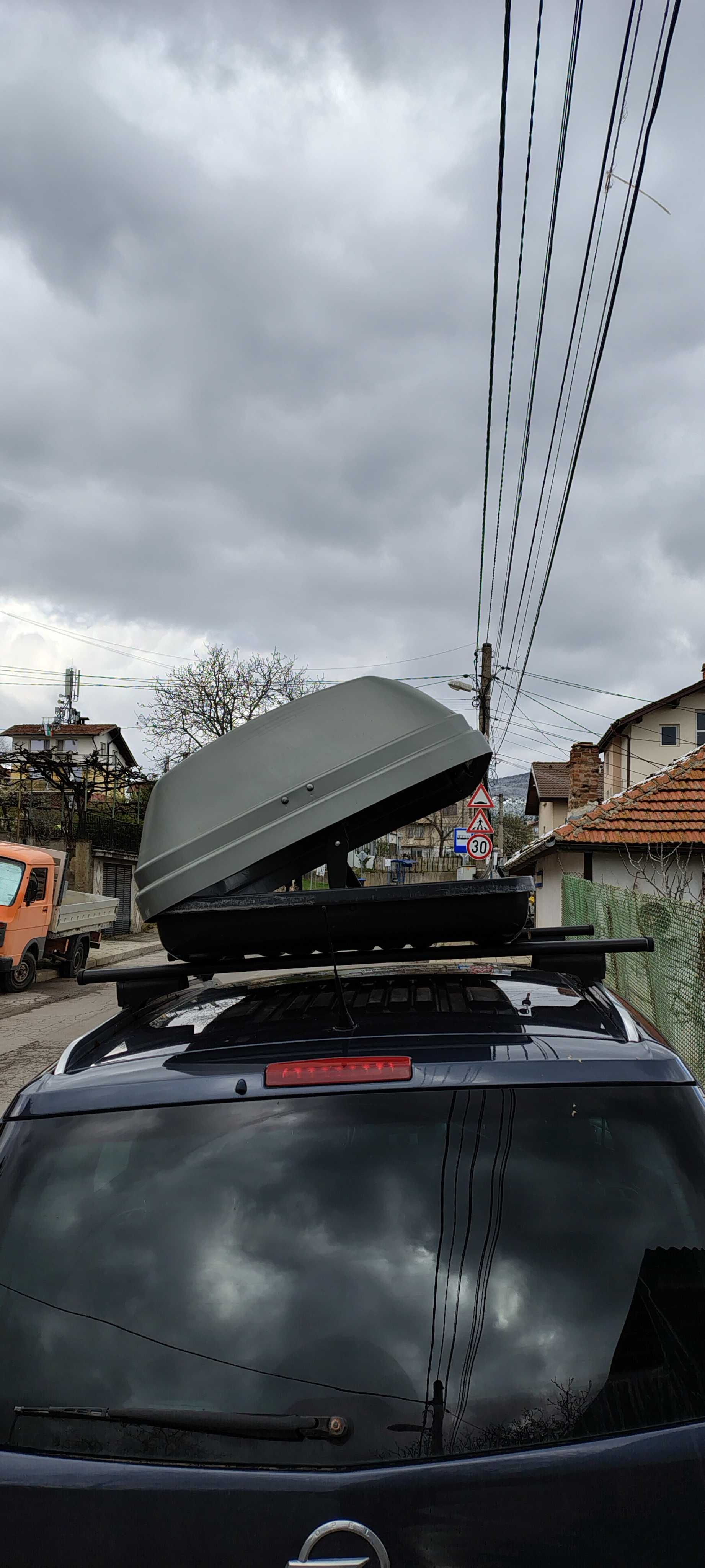 Автобокс 370л, куфар за таван, thule, Авто бокс