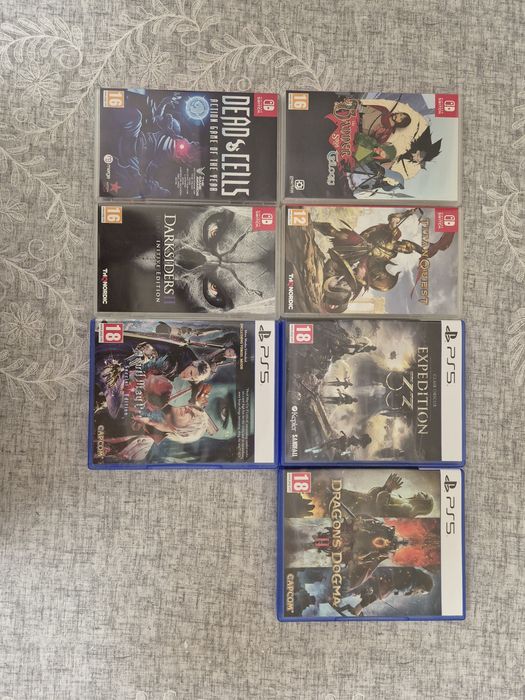 игры nintendo switch, игры ps5