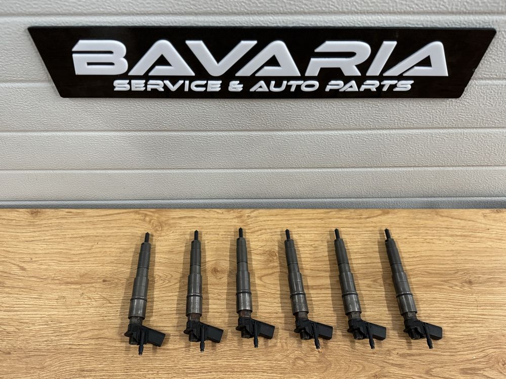 Продавам комплект 6 броя пиезо дюзи bmw за двигатели 3д м57 231к.с