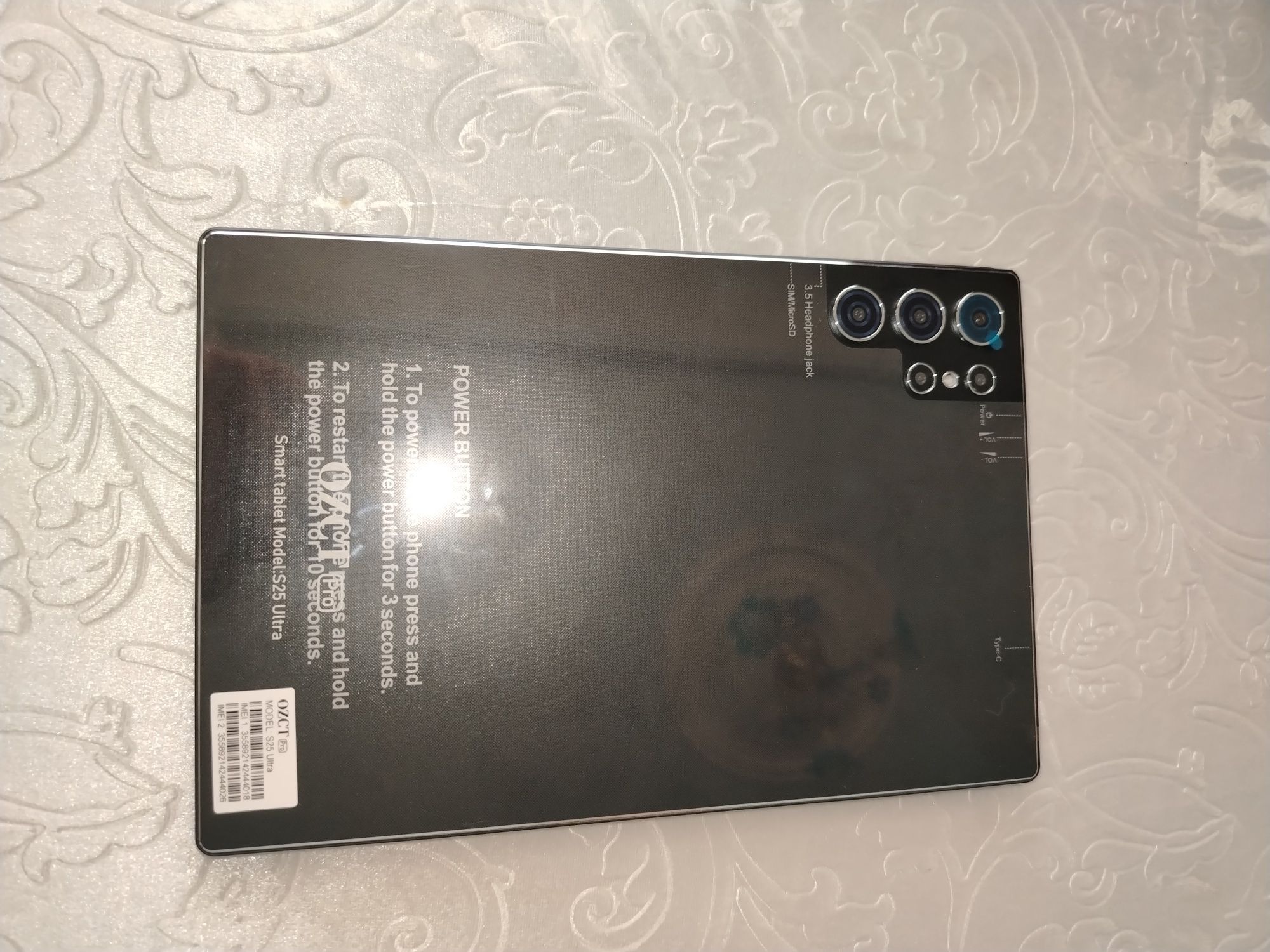 Planshet Ozct s25 ultra 512 gb