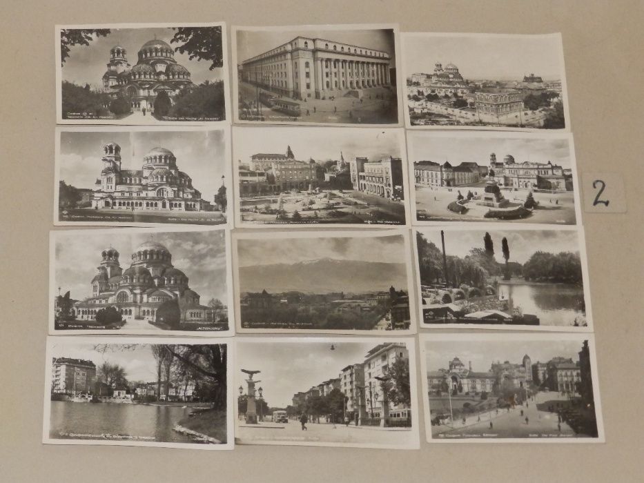 Стари пощенски картички с изгледи от България на различни цени