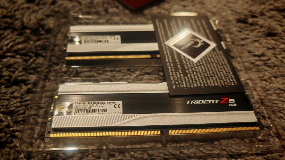 Рам памет G.SKILL Trident Z5 RGB 64GB (2x32GB) DDR5 6000MHz CL30