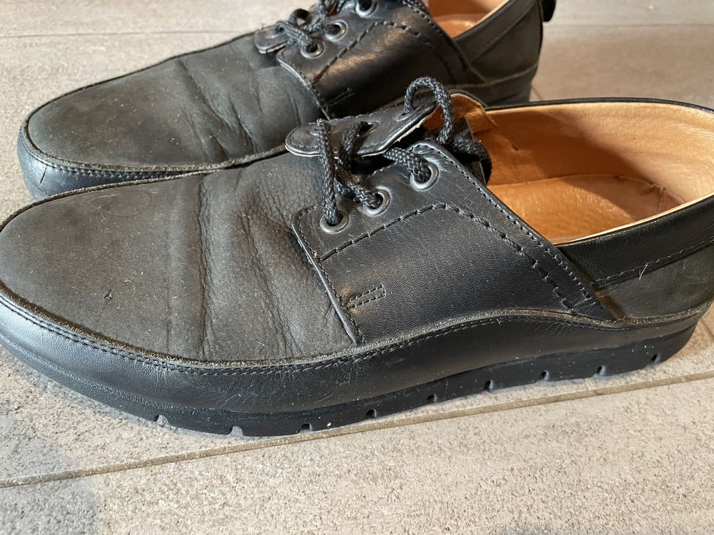 Pantofi piele neagră nr 40